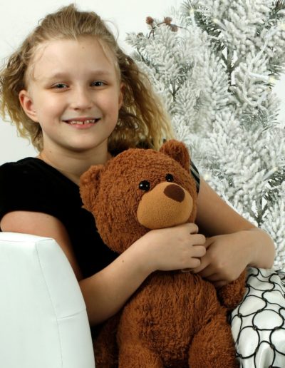 Kids Headshot Photography Teddy Bear